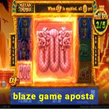 blaze game aposta