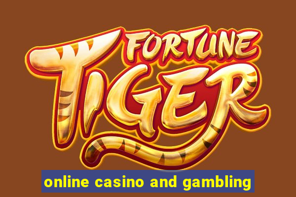 online casino and gambling