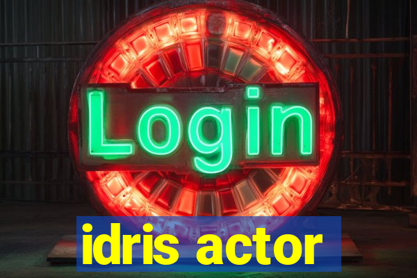 idris actor