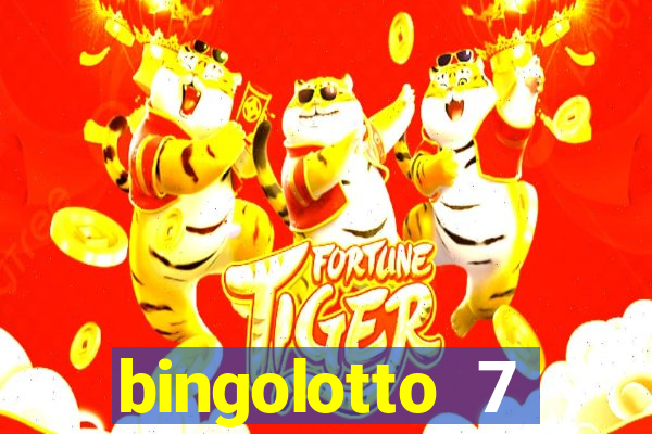 bingolotto 7 januari 2024