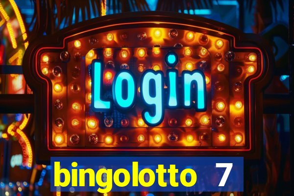 bingolotto 7 januari 2024