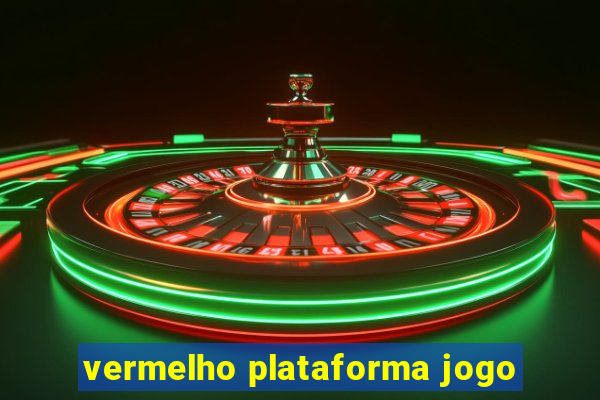 vermelho plataforma jogo