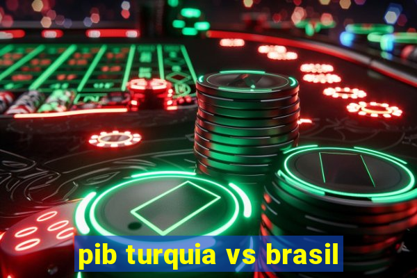 pib turquia vs brasil