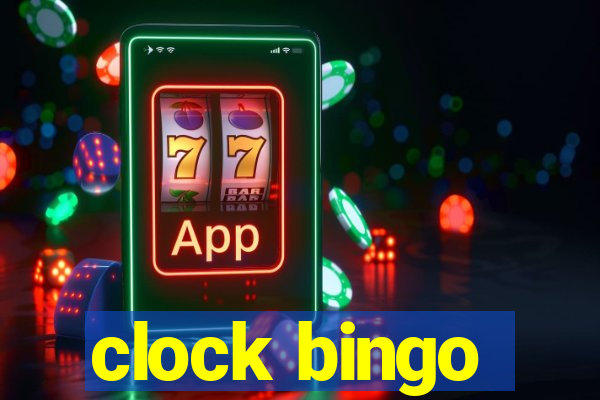 clock bingo