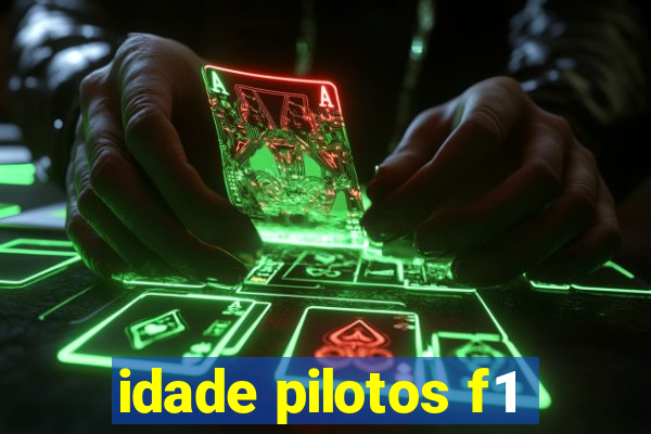 idade pilotos f1