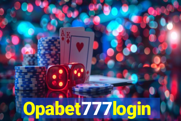 Opabet777login