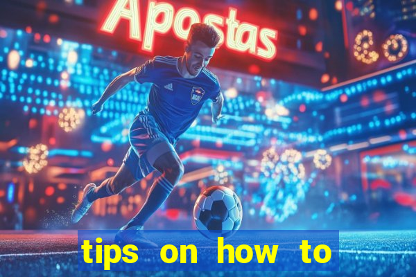 tips on how to win playing slot machines