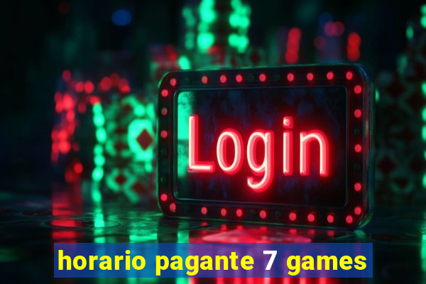 horario pagante 7 games