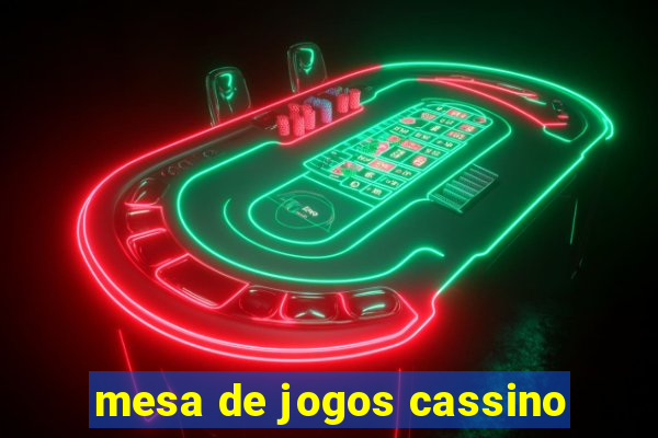 mesa de jogos cassino