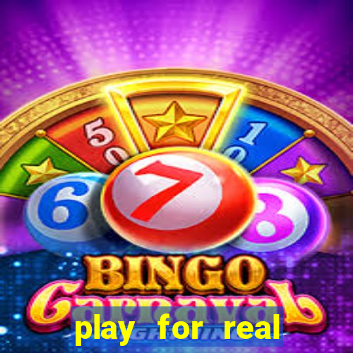 play for real money casino games