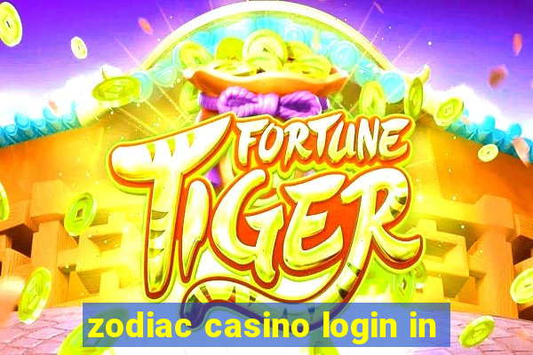 zodiac casino login in