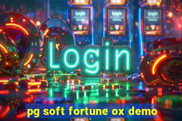 pg soft fortune ox demo