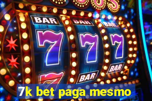 7k bet paga mesmo