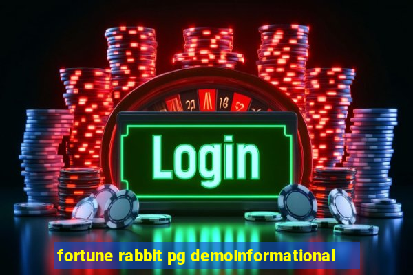 fortune rabbit pg demoInformational