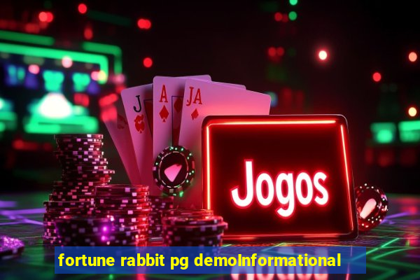 fortune rabbit pg demoInformational