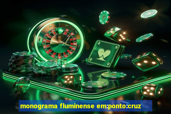 monograma fluminense em:ponto:cruz