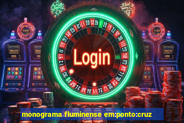 monograma fluminense em:ponto:cruz