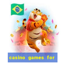 casino games for real cash