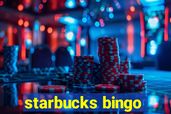 starbucks bingo