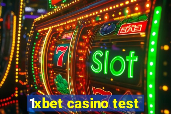 1xbet casino test