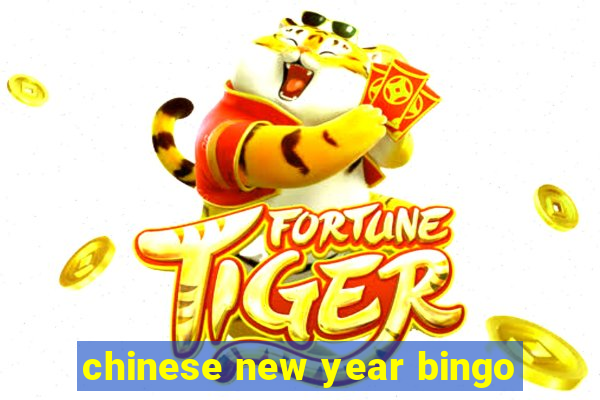 chinese new year bingo