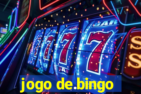 jogo de.bingo