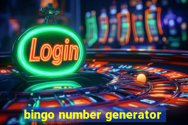 bingo number generator