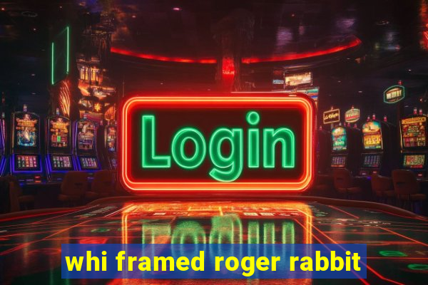 whi framed roger rabbit