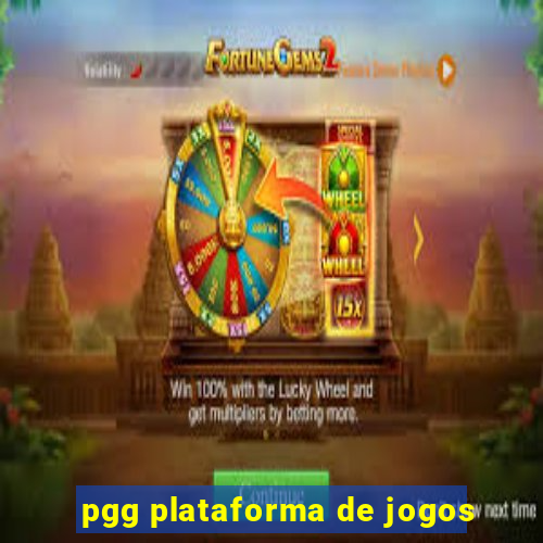 pgg plataforma de jogos