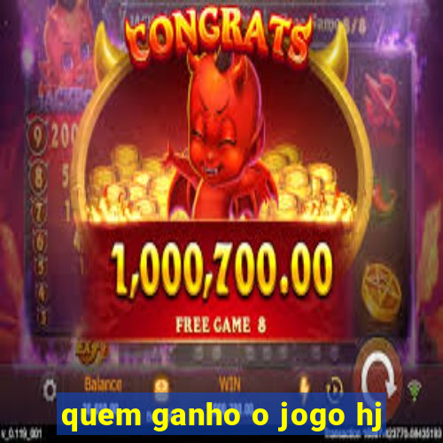 quem ganho o jogo hj