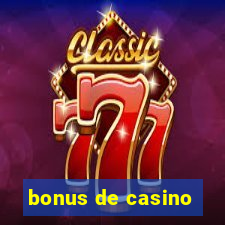 bonus de casino