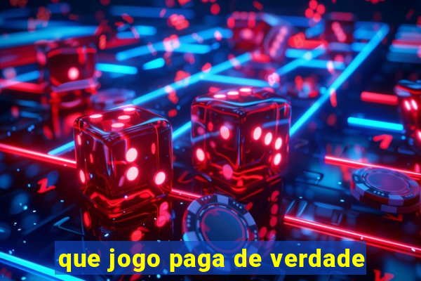 que jogo paga de verdade