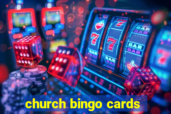 church bingo cards