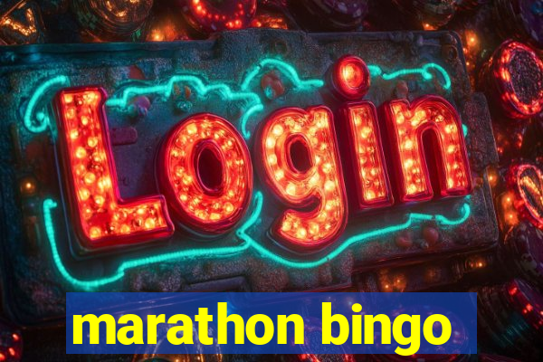 marathon bingo