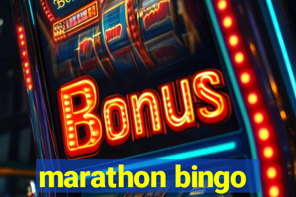 marathon bingo