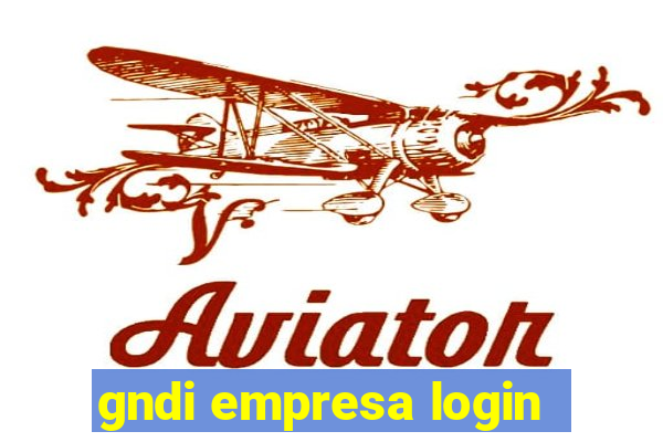 gndi empresa login