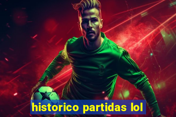 historico partidas lol