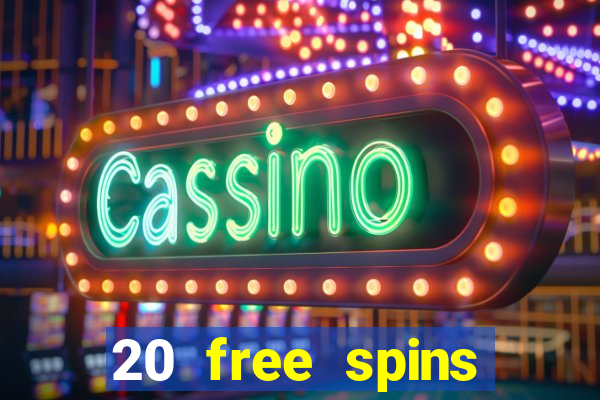 20 free spins cookie casino