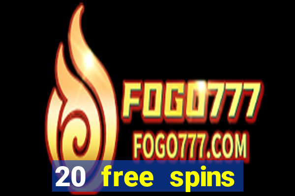 20 free spins cookie casino