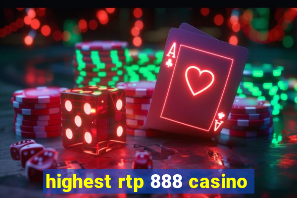 highest rtp 888 casino