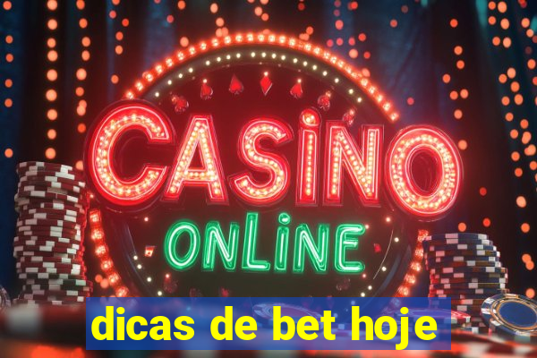 dicas de bet hoje