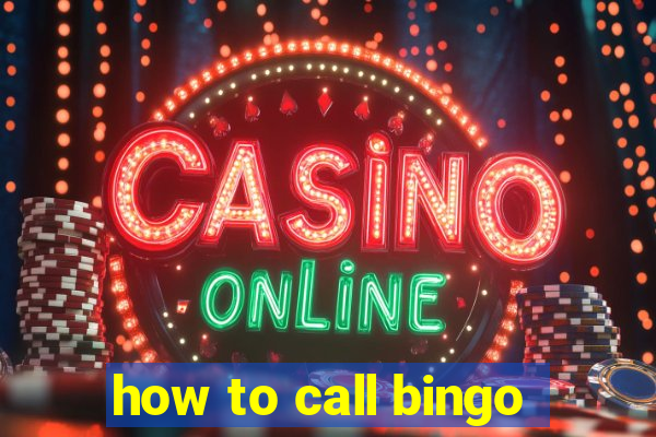 how to call bingo