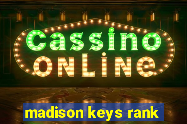 madison keys rank