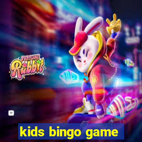 kids bingo game