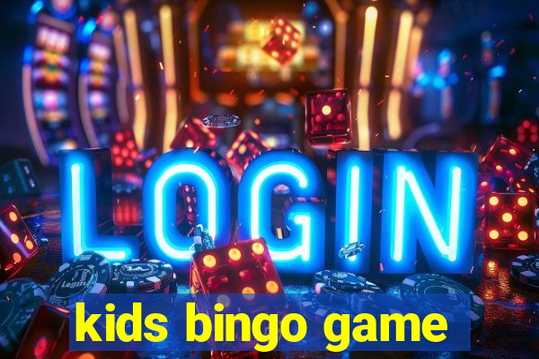 kids bingo game