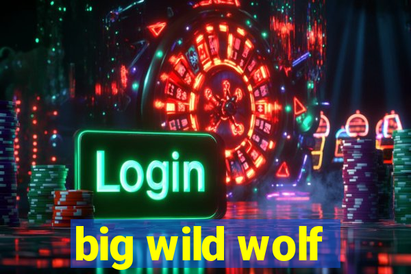 big wild wolf