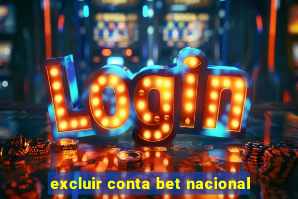 excluir conta bet nacional