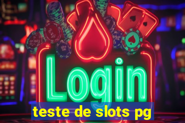 teste de slots pg