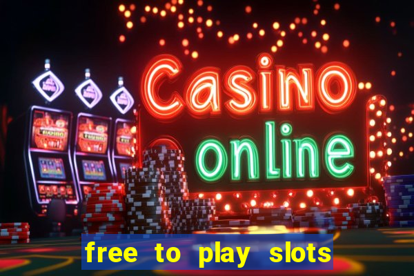 free to play slots no download