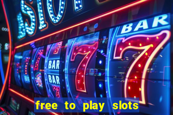 free to play slots no download